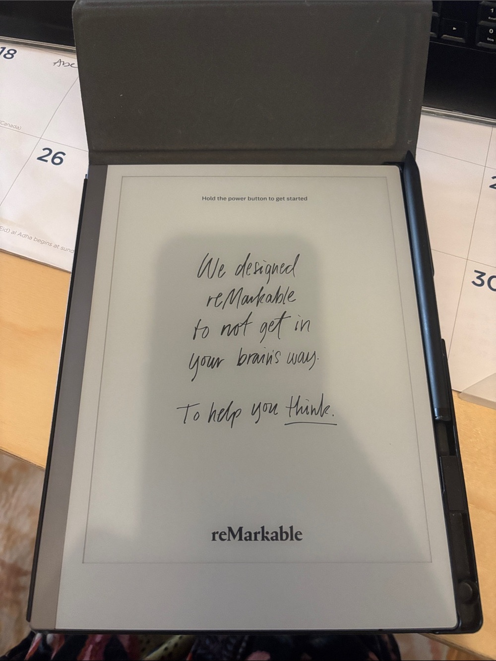 Remarkable tablet 2 with case, pencil and extra tips. Perfect condition.